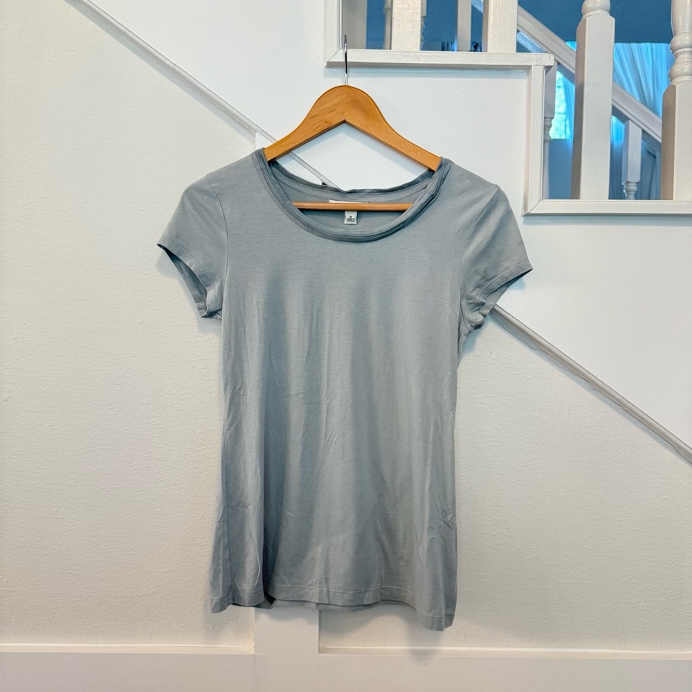 Banana Republic Blue Gray Blue Women's Top size M